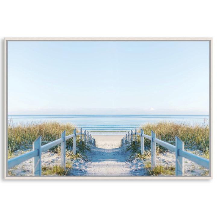 BEACH PATHWAY - Framed Canvas