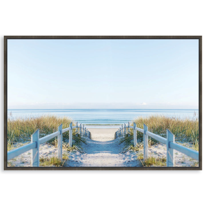 BEACH PATHWAY - Framed Canvas