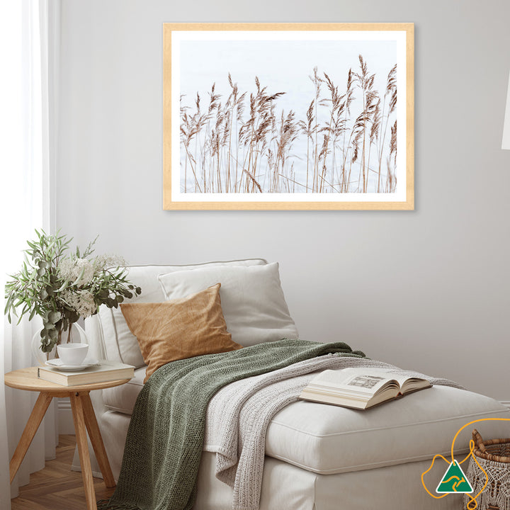 GRASS BREEZE - Framed Print