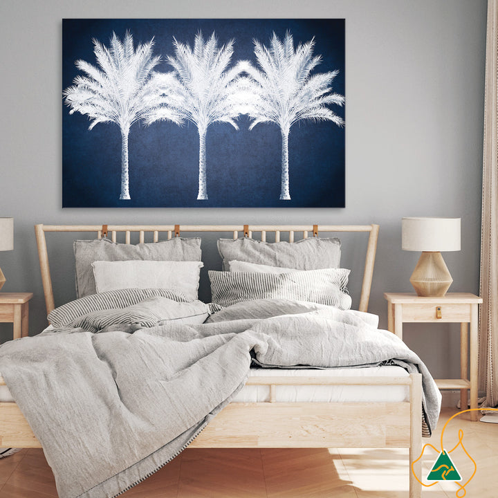 SUMMER PALM - Canvas Print