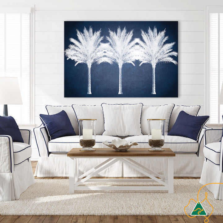 SUMMER PALM - Canvas Print