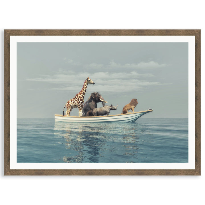 EXPLORATION I - Framed Print
