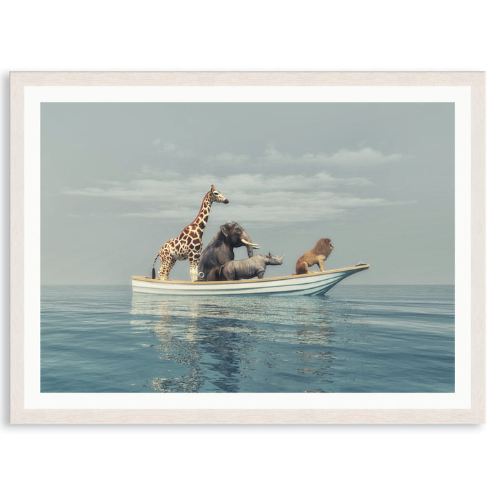 EXPLORATION I - Framed Print