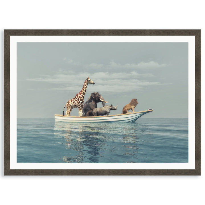 EXPLORATION I - Framed Print