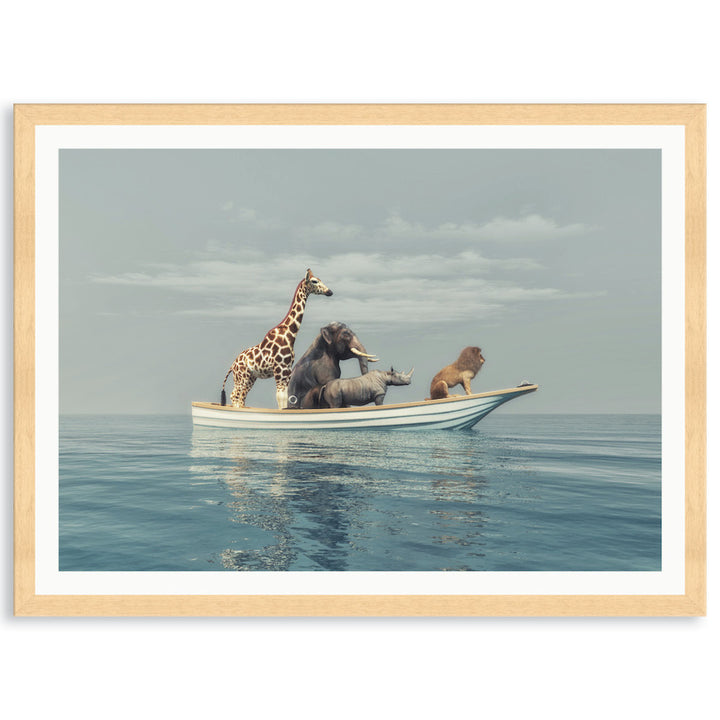 EXPLORATION I - Framed Print