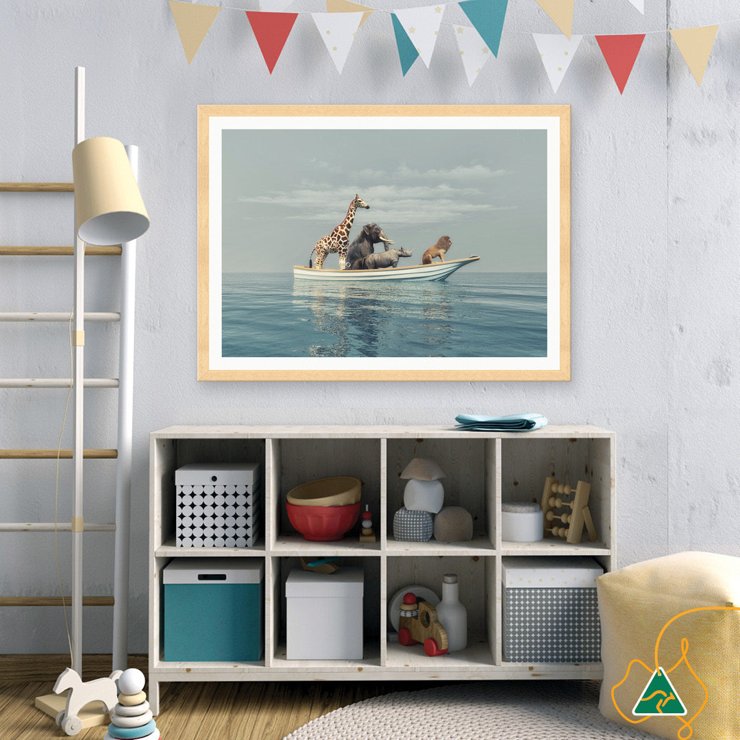 EXPLORATION I - Framed Print