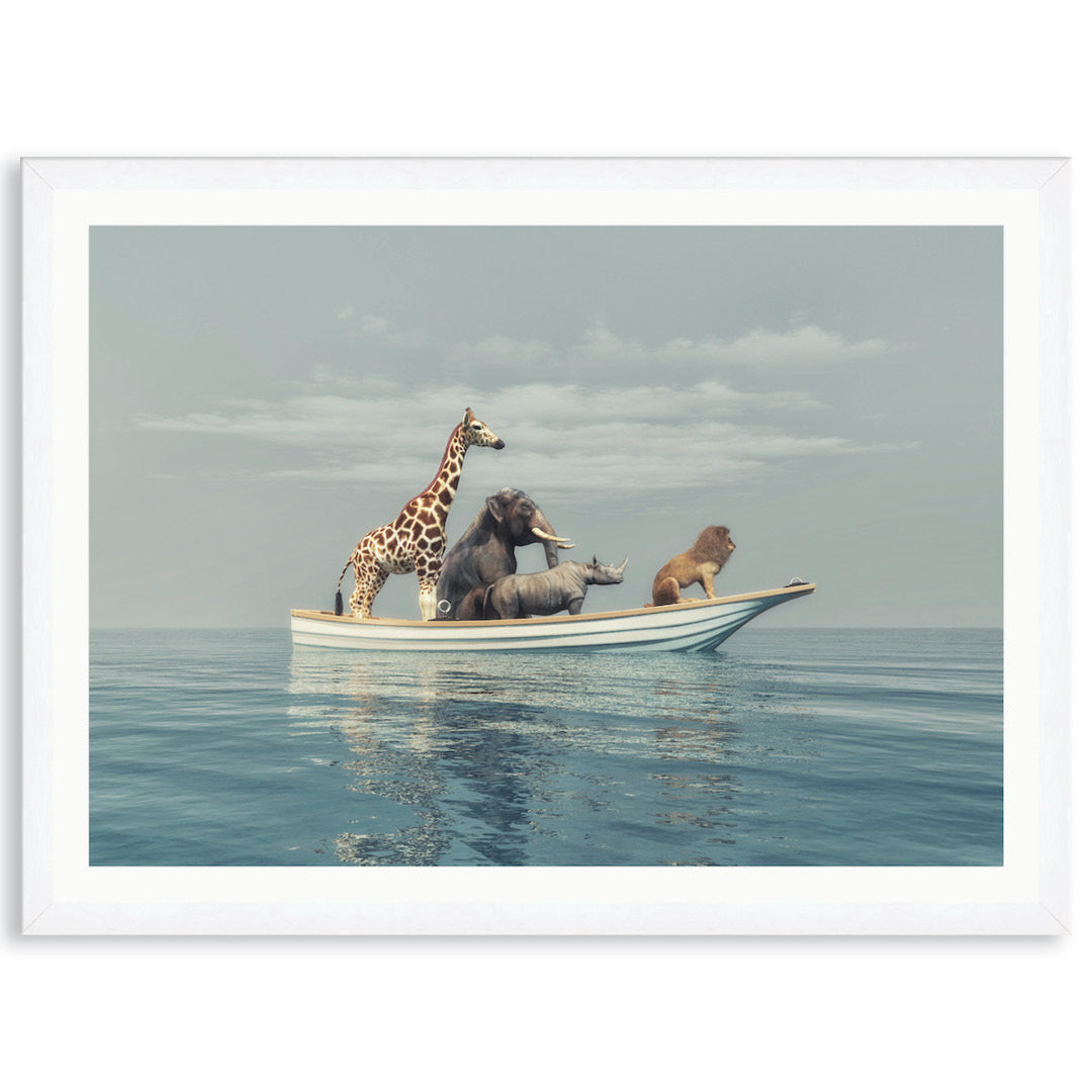 EXPLORATION I - Framed Print