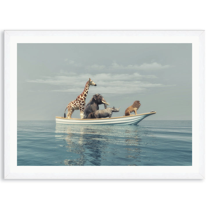 EXPLORATION I - Framed Print