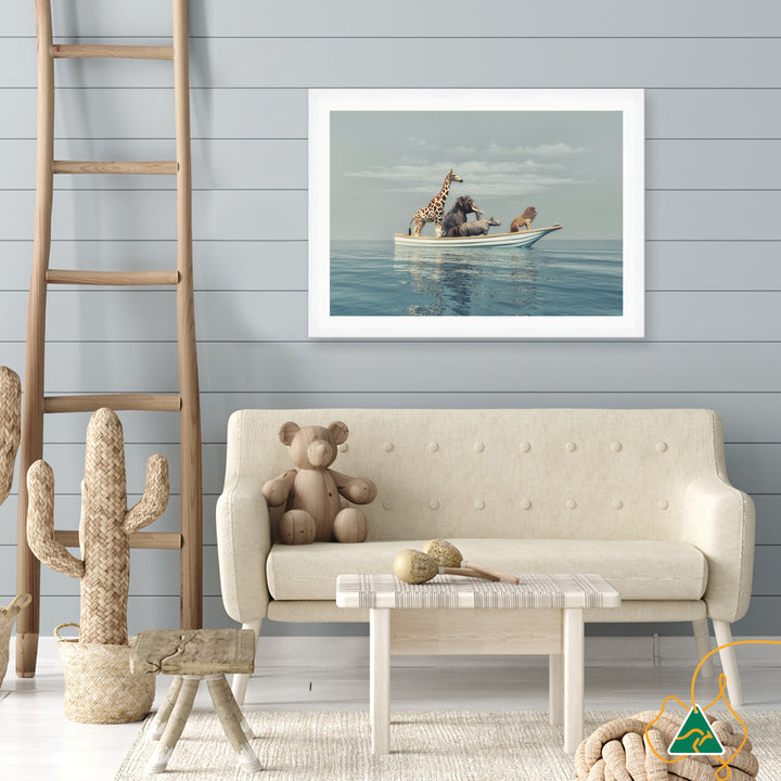 EXPLORATION I - Framed Print