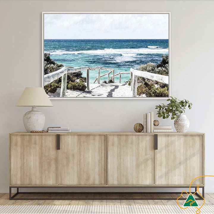 ROTTNEST ISLAND - Framed Canvas