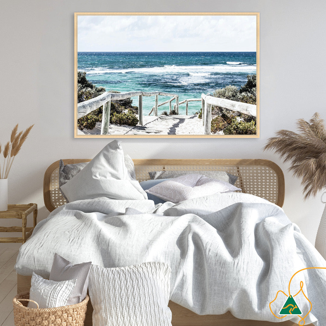 ROTTNEST ISLAND - Framed Canvas