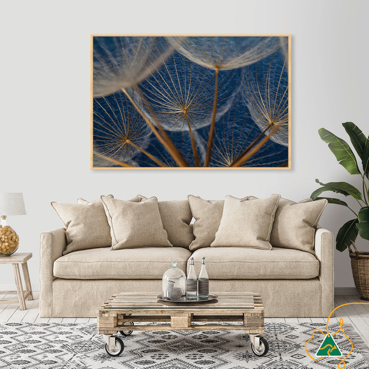 MACRO BOTANICAL I - Framed Canvas