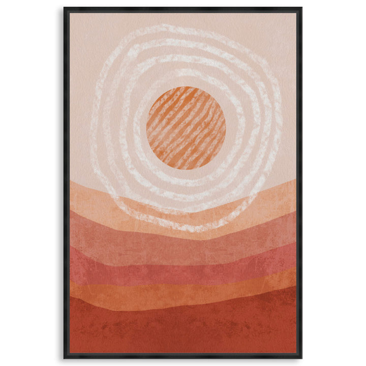 AUSTRALIAN SUN I - Framed Canvas
