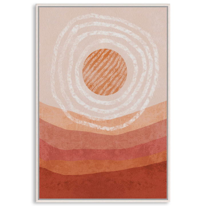 AUSTRALIAN SUN I - Framed Canvas