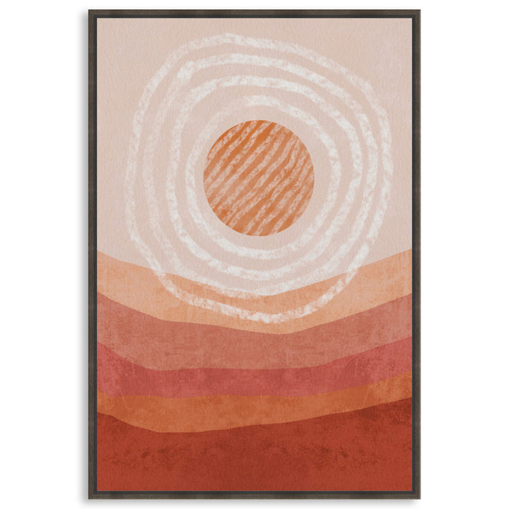 AUSTRALIAN SUN I - Framed Canvas