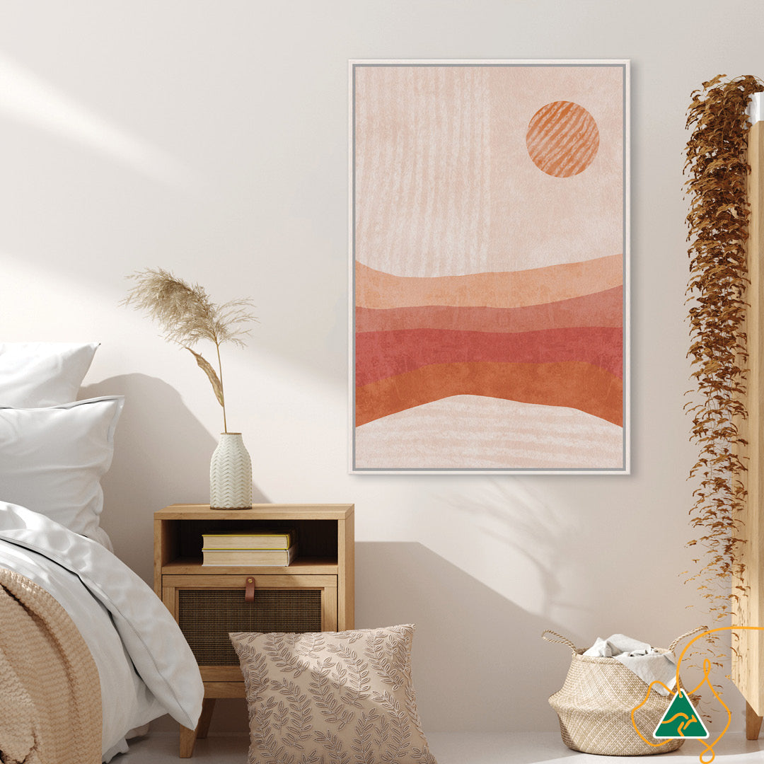 AUSTRALIAN SUN II - Framed Canvas