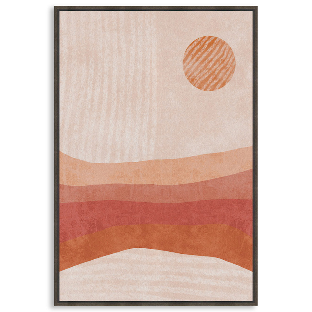 AUSTRALIAN SUN II - Framed Canvas