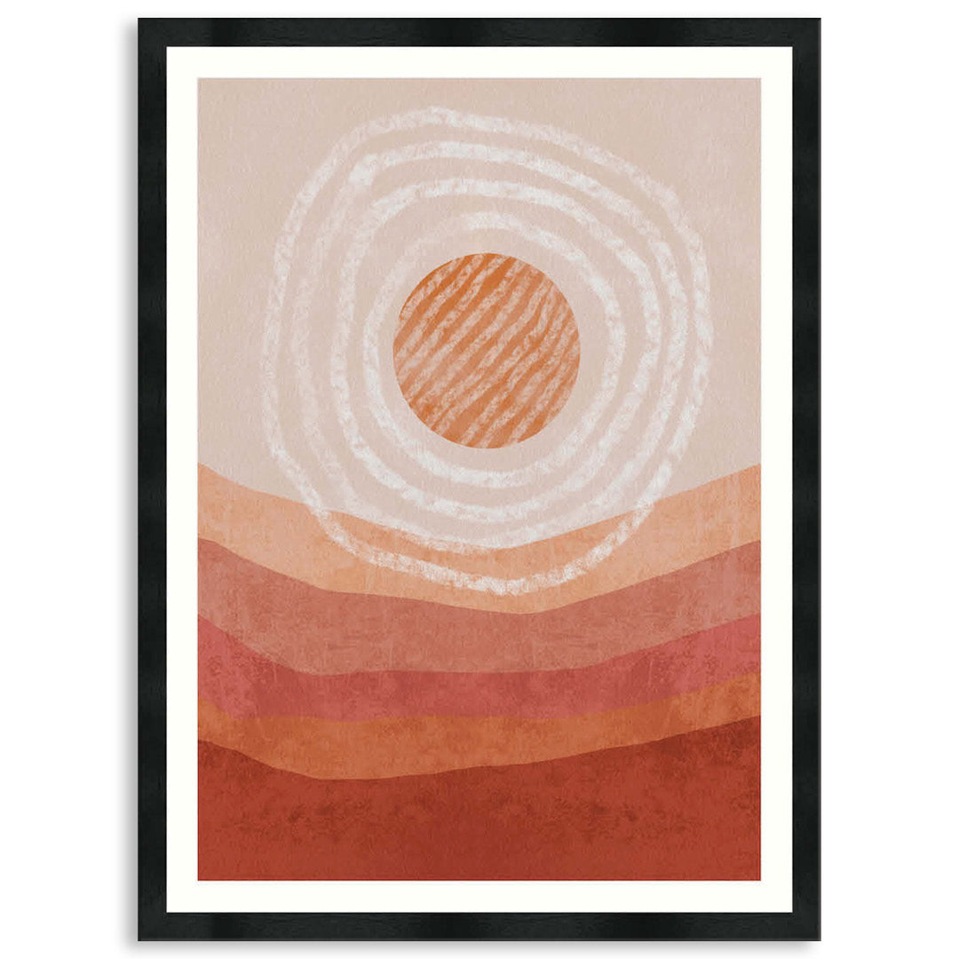 AUSTRALIAN SUN I - Framed Print