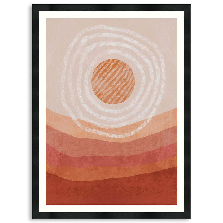 AUSTRALIAN SUN I - Framed Print