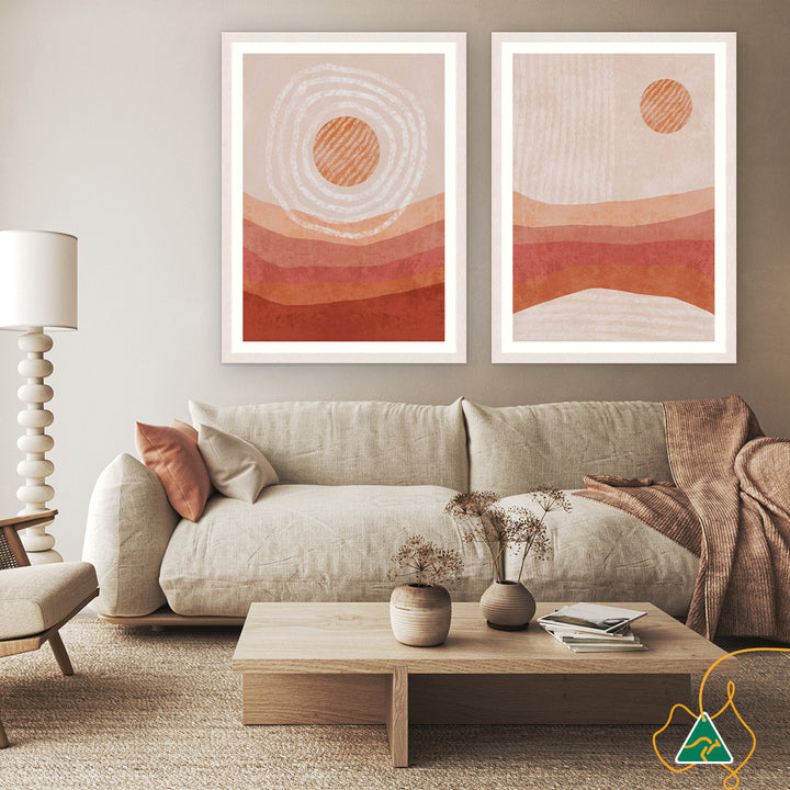 AUSTRALIAN SUN I - Framed Print