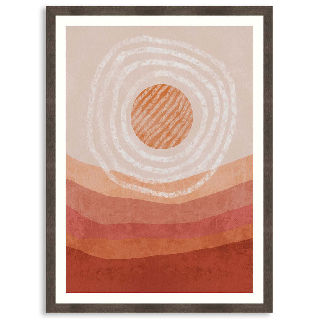 AUSTRALIAN SUN I - Framed Print