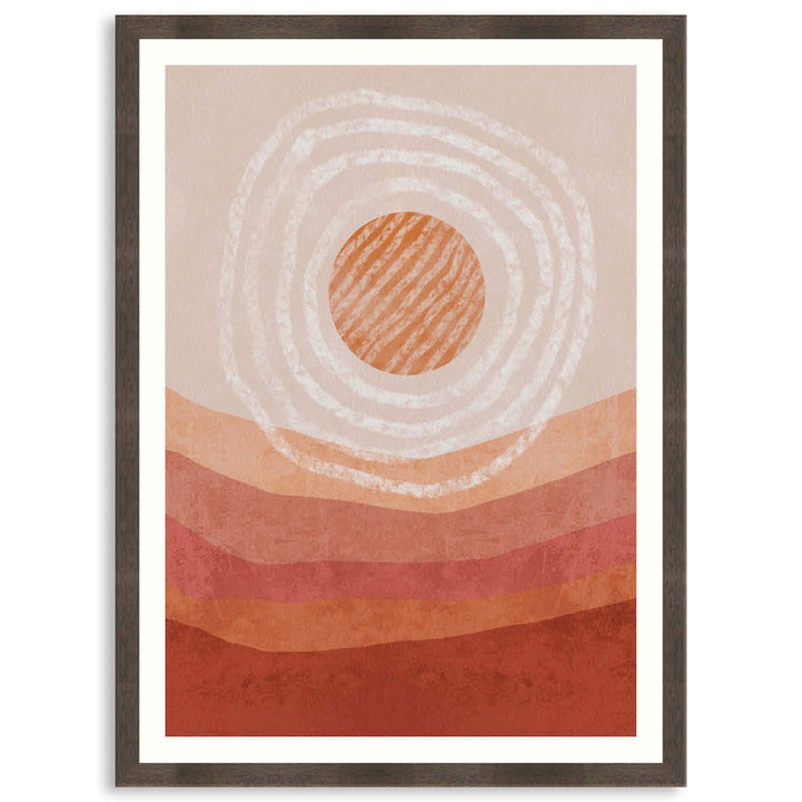AUSTRALIAN SUN I - Framed Print