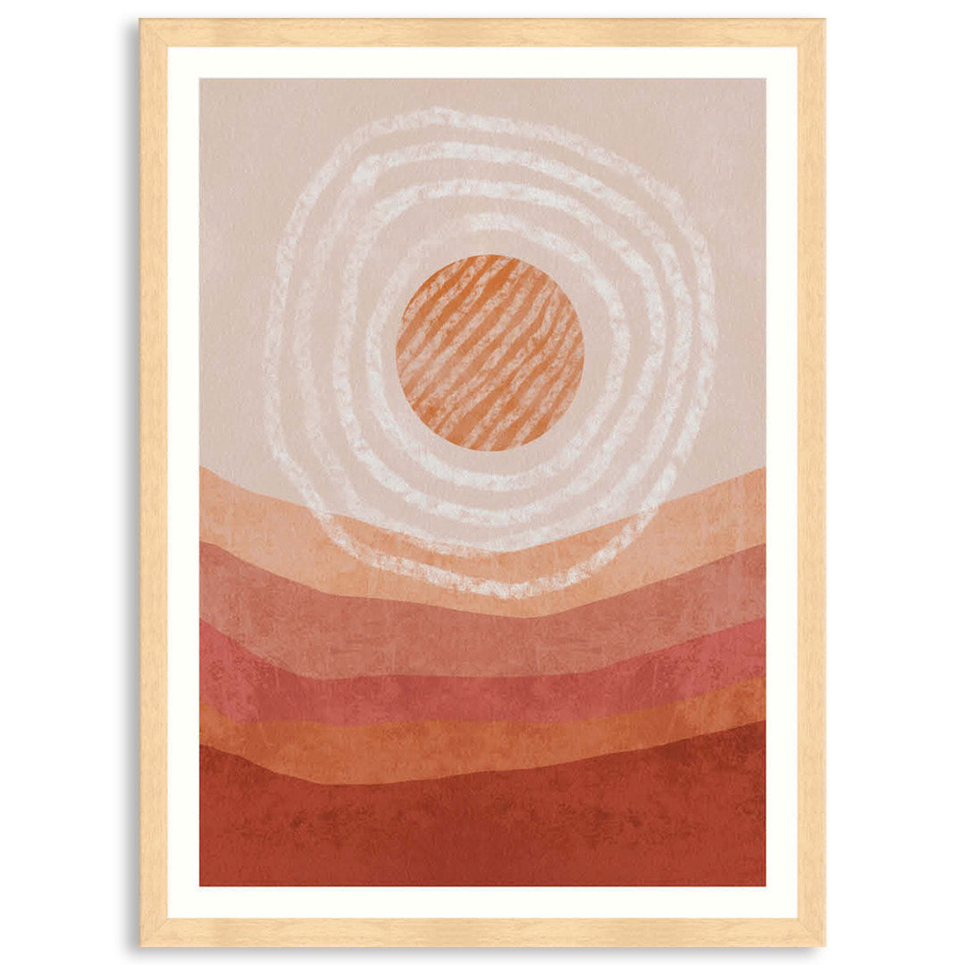 AUSTRALIAN SUN I - Framed Print