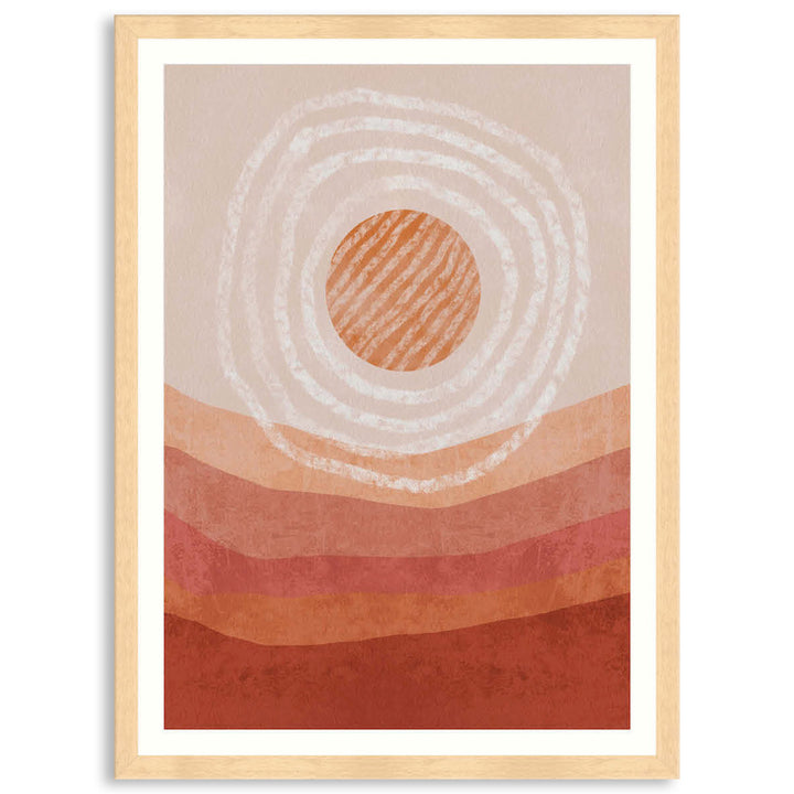AUSTRALIAN SUN I - Framed Print