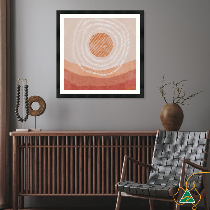 AUSTRALIAN SUN III - Framed Print