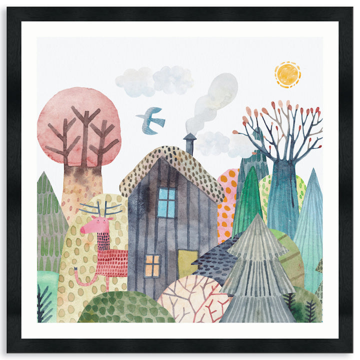 FOREST WILDLIFE III - Framed Print