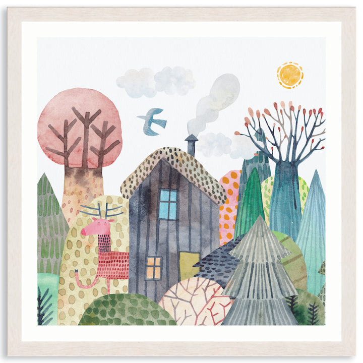 FOREST WILDLIFE III - Framed Print