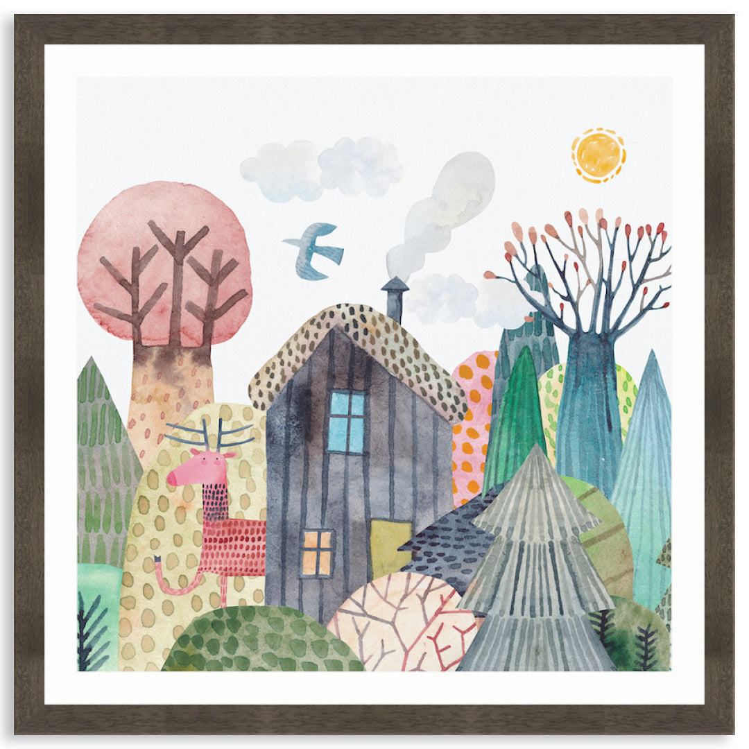 FOREST WILDLIFE III - Framed Print