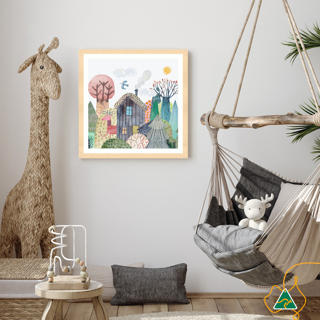 FOREST WILDLIFE III - Framed Print
