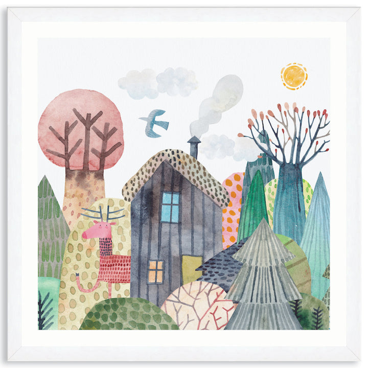 FOREST WILDLIFE III - Framed Print
