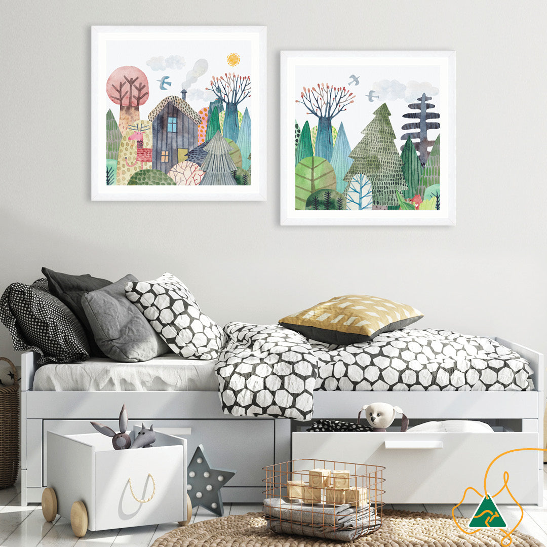 FOREST WILDLIFE III - Framed Print