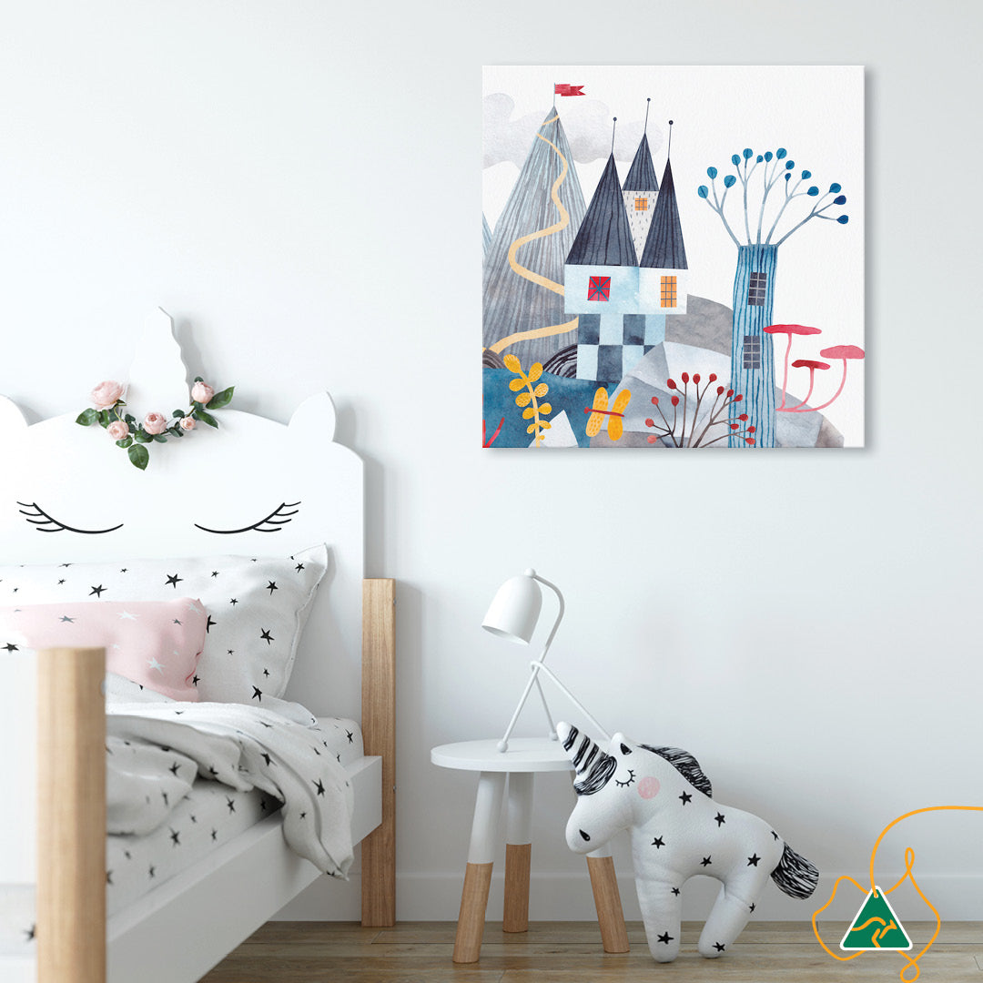 FANTASY CASTLE III - Canvas Print