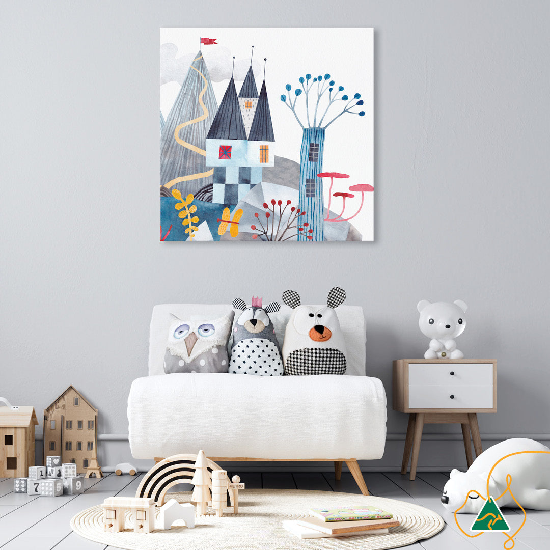 FANTASY CASTLE III - Canvas Print