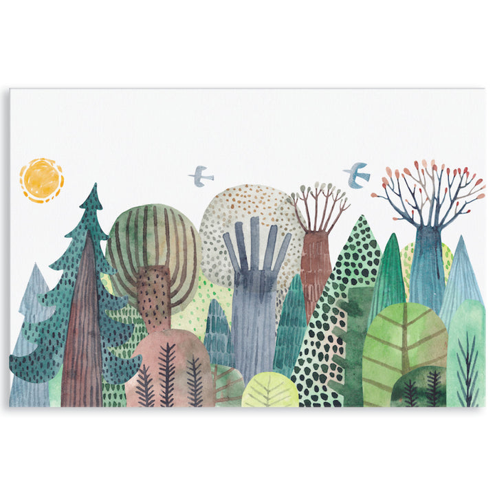 FOREST WILDLIFE I - Canvas Print