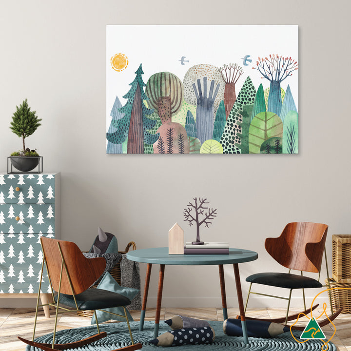 FOREST WILDLIFE I - Canvas Print