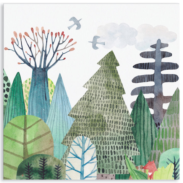 FOREST WILDLIFE II - Canvas Print