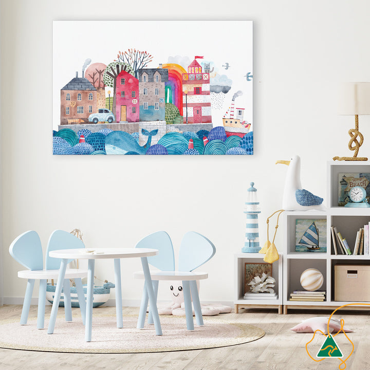 SEA PORT I - Canvas Print