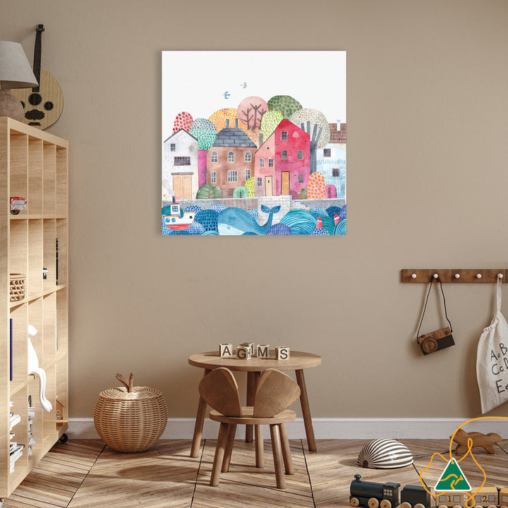 SEA PORT II - Canvas Print