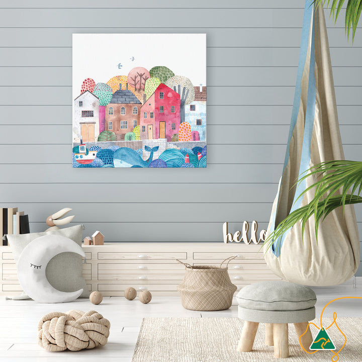 SEA PORT II - Canvas Print