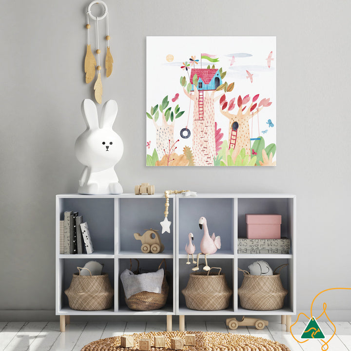 TREE HOUSE III - Canvas Print