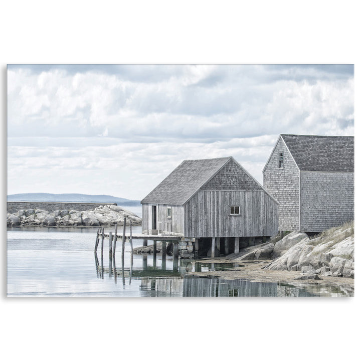 FISHING COVE I - Canvas Print