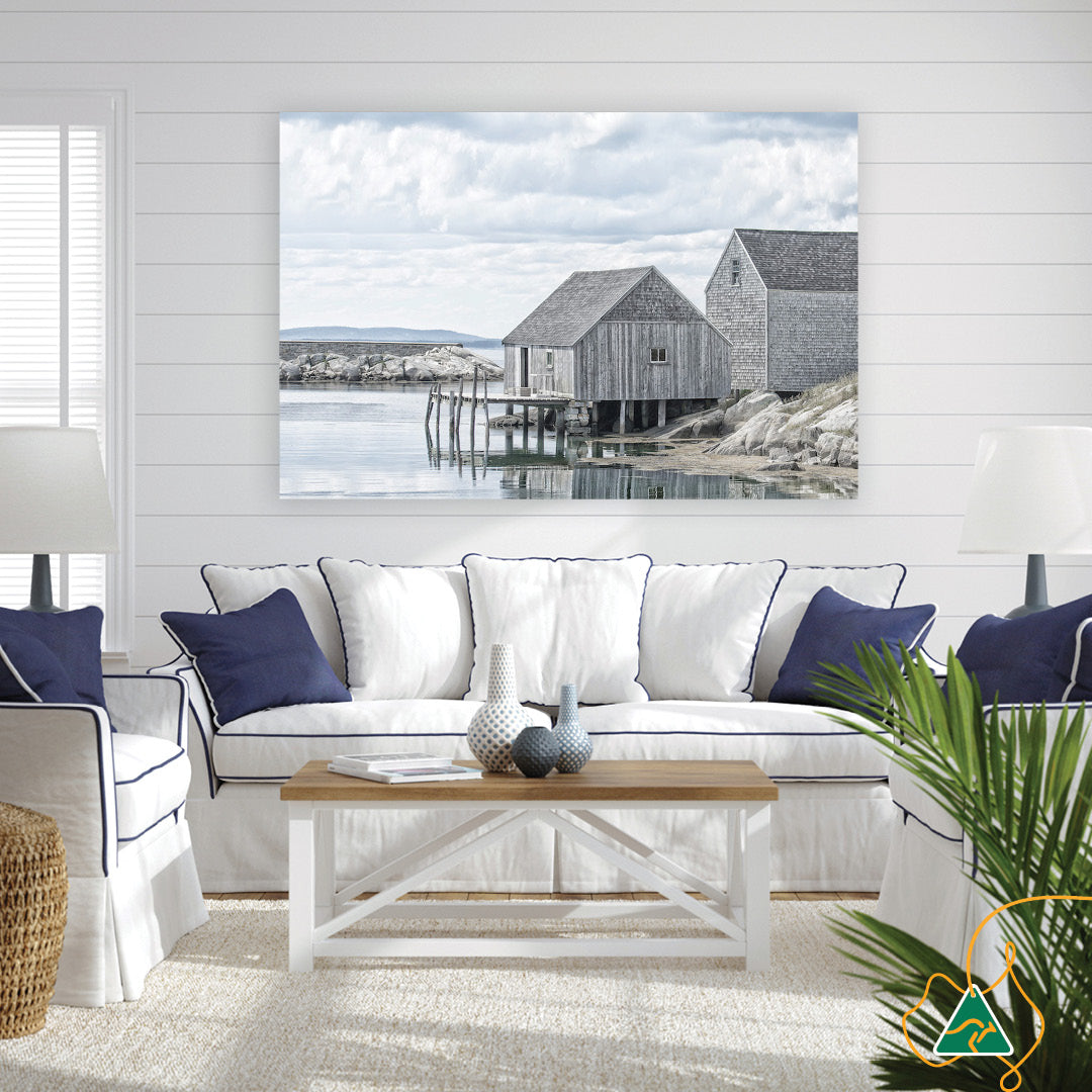 FISHING COVE I - Canvas Print