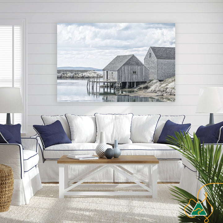 FISHING COVE I - Canvas Print
