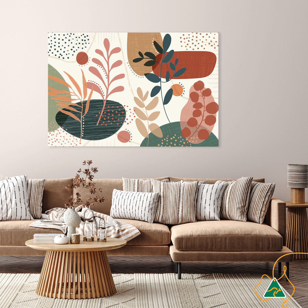 ABSTRACT BOTANICAL I - Canvas Print