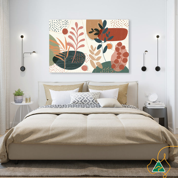 ABSTRACT BOTANICAL I - Canvas Print