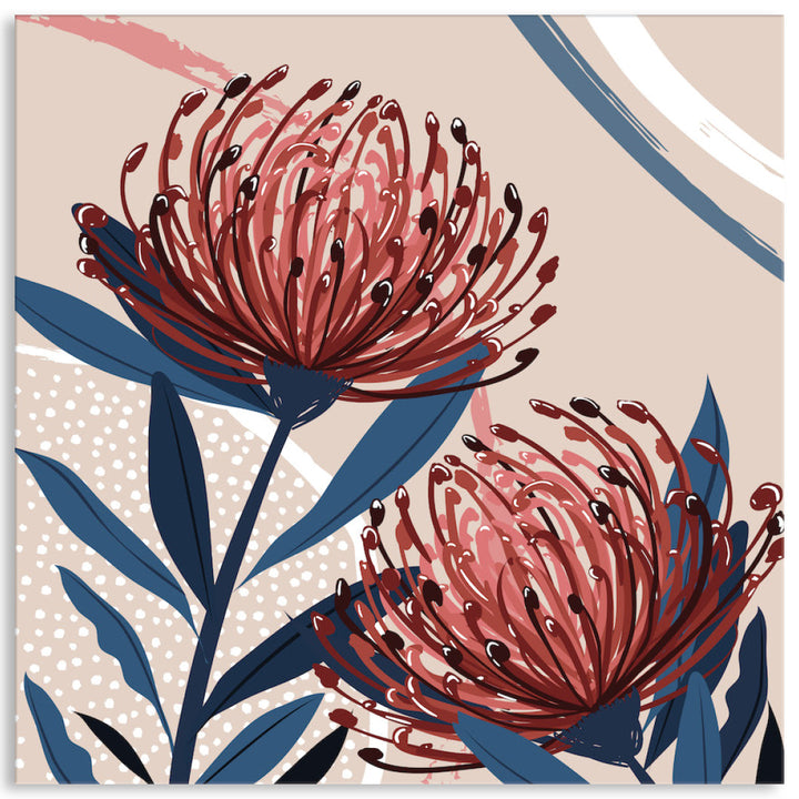 BLUSH FOLIAGE III - Canvas Print